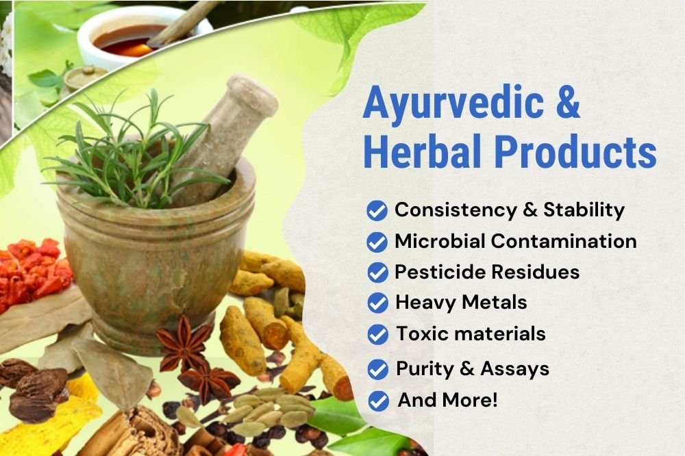 Ayurvedic & Herbal Products Testing